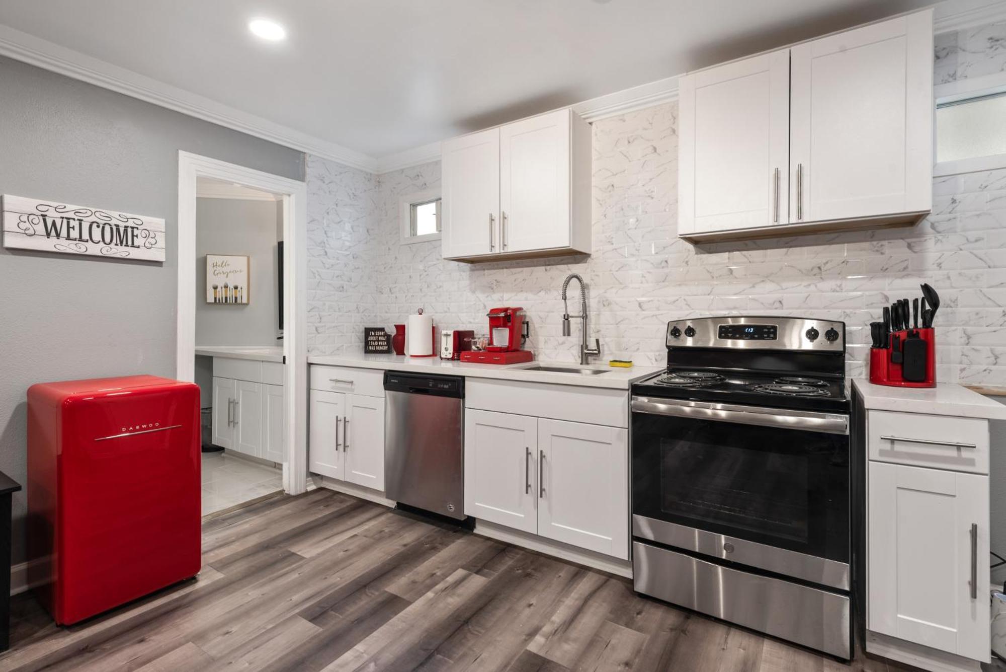 Urban Retreat 1Br With Free Park Lägenhet Houston Exteriör bild